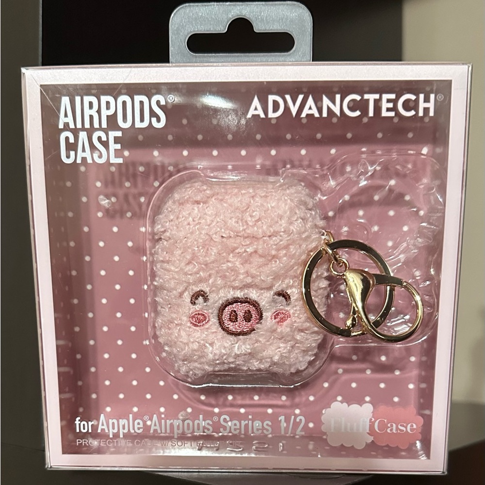 AirPods Protective Case With Soft Pig Exterior